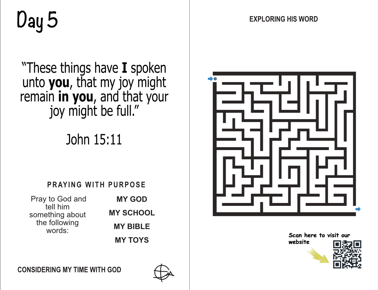 Two Weeks Children's Devotionals