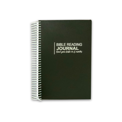 Bible Reading Journal - Six Month Plan