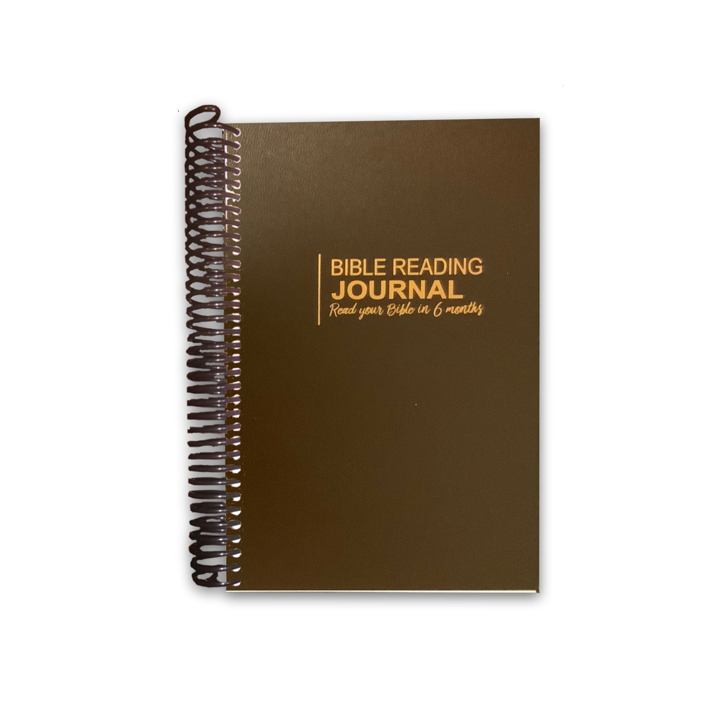 Bible Reading Journal - Six Month Plan
