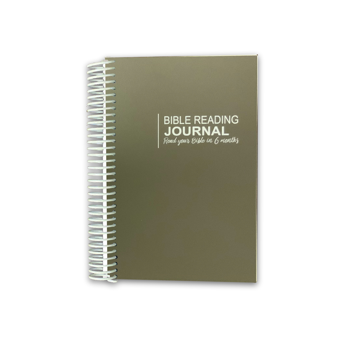 Bible Reading Journal - Six Month Plan