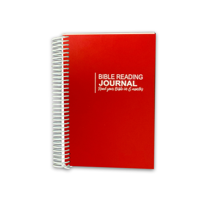 Bible Reading Journal - Six Month Plan
