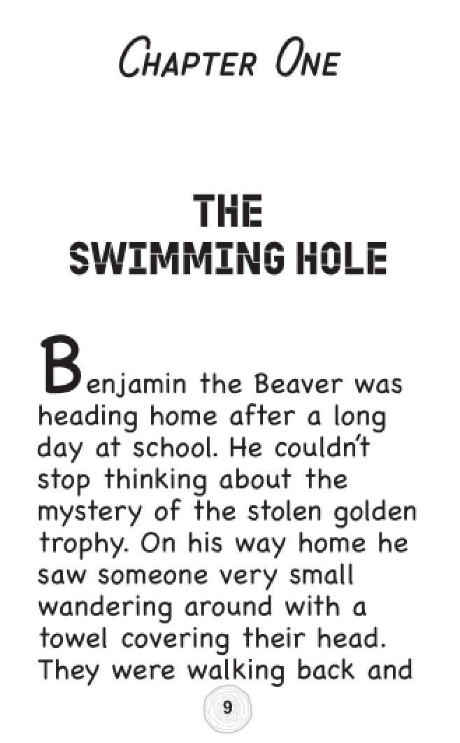 BOOK #2 PREORDER - the adventures of Benjamin the Beaver: and the Willow Valley Talent Show
