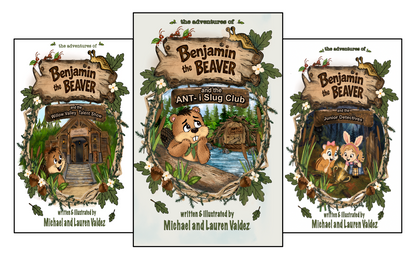 PREORDER - 3 BOOK BUNDLE - the adventures of Benjamin the Beaver